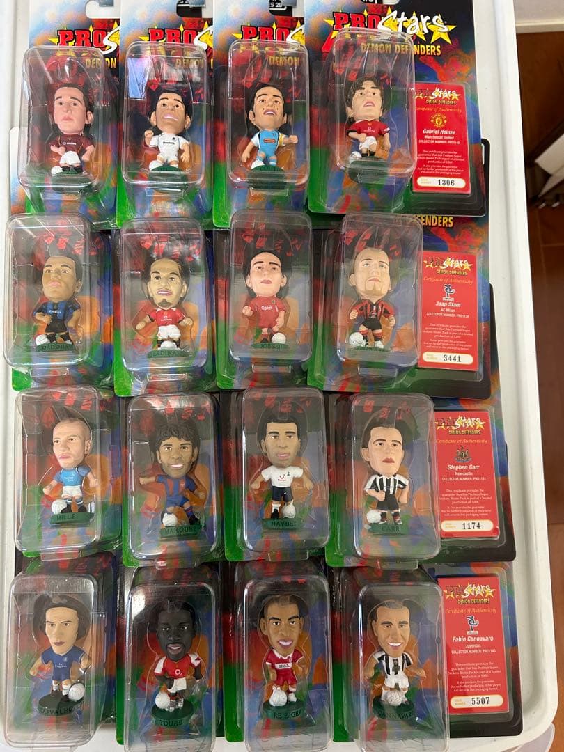 コリンシアン サッカーフィギュア（全56体） - メルカリ