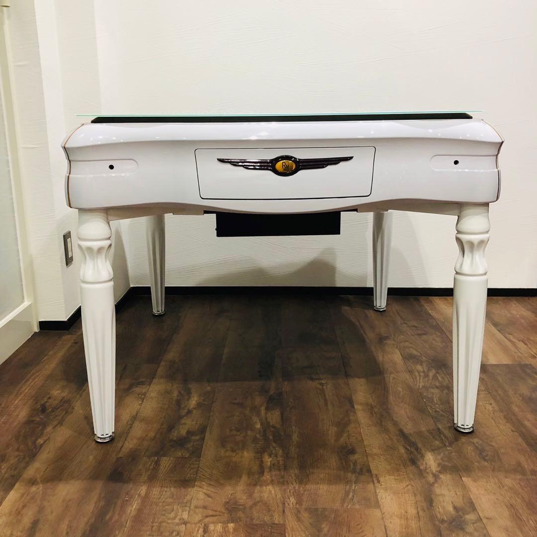 FREE SHINE 全自動麻雀卓 FR-X3 テーブル用ガラステーブル付き - メルカリ