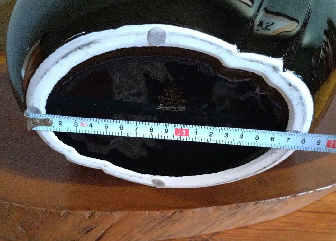 花瓶 藤森兼明 アールデコテイスト ブラック ポストモダン 黒 フラワーベース