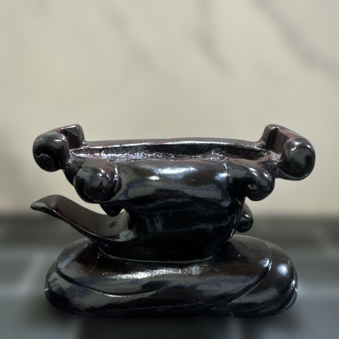 圧巻3.1kg】天然水晶 双龍彫刻 台座付 巨大玉持ち 置物 - メルカリ