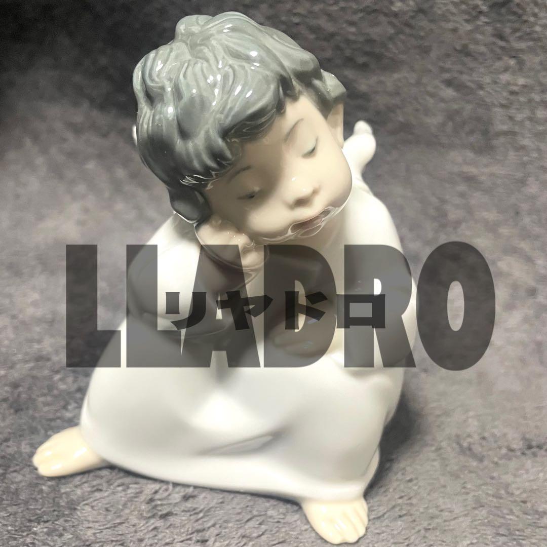 リヤドロ 可愛い考えごと 天使 4539 ポーセリン製 - メルカリ