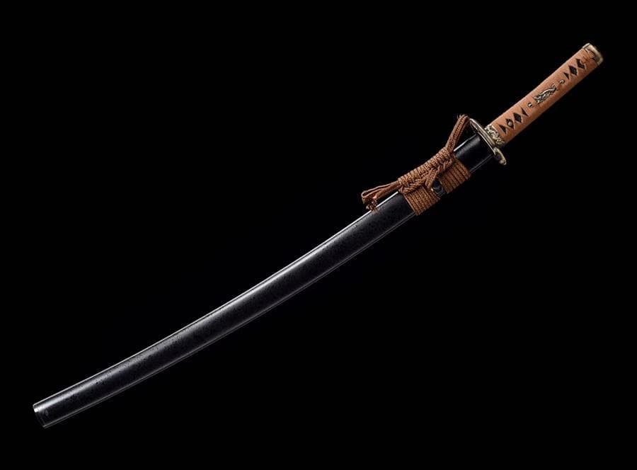 炎紋まむし斬り 日本刀 模造刀 居合刀 武士道 武蔵 鑑賞用 手鍛造