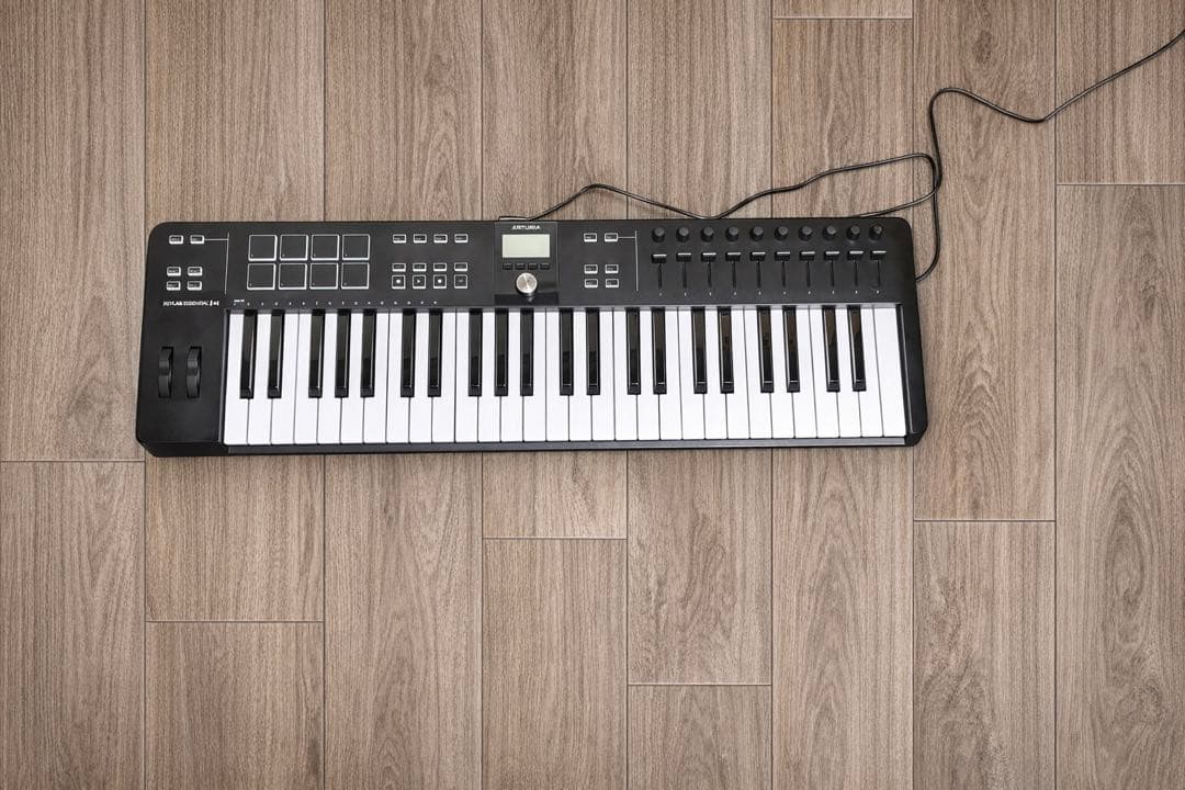 DTM・DAW ARTURIA KEYLAB Essential 49 MK3 Black Arturia KeyLab 49 mk3 MIDI Controller Black | Guitar Center