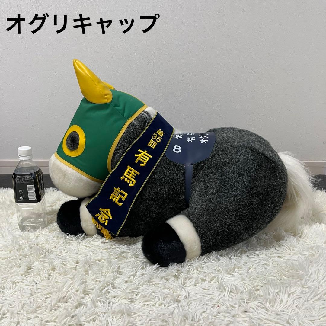 稀少2Lサイズオグリキャップアバンテ特大AVANTI 有馬記念ぬいぐるみ