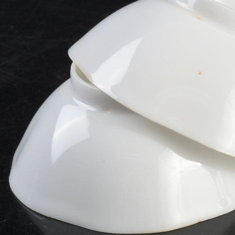 中国 徳化窯白磁 煎茶碗 一對 V 9277E - メルカリ