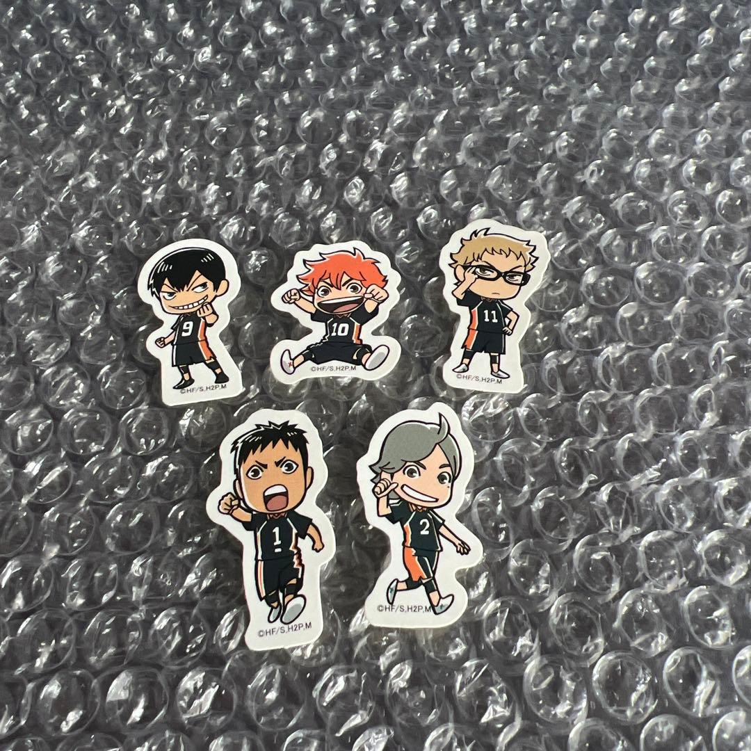 ハイキュー J-WORLD ダイカットミニステッカー 烏野セット - メルカリ