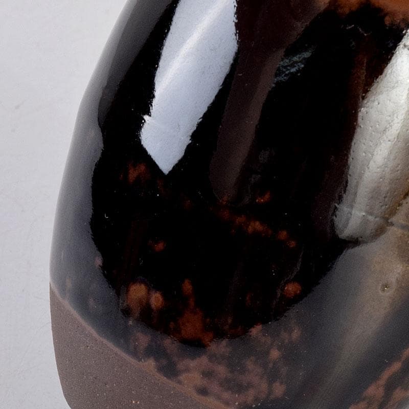 茶道具 高取焼 高取喜恵造 茶入 仕覆付 共箱 V 8889 - メルカリ