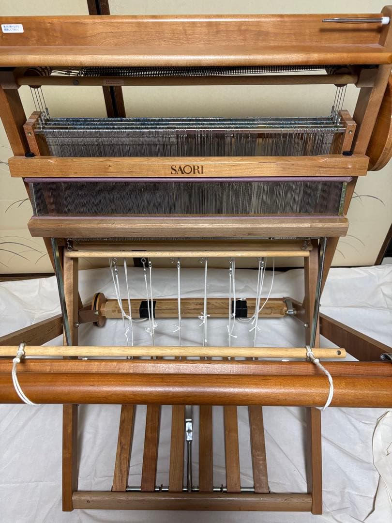 SAORI WX60 織り機 木製折りたたみ式 スプリング式4枚綜絖 - メルカリ