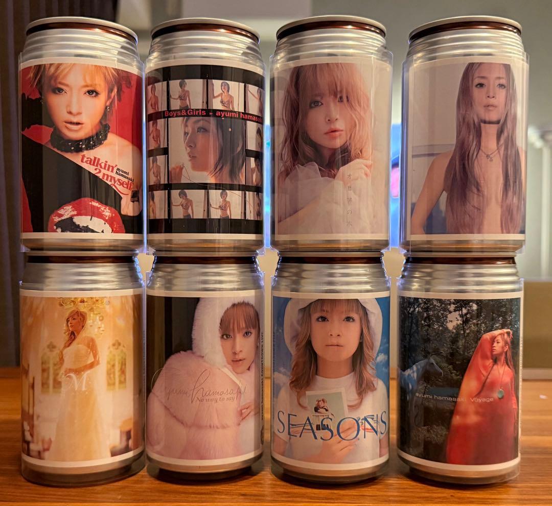 浜崎あゆみ オリジナルラベル缶 ayu缶 8種セット - メルカリ