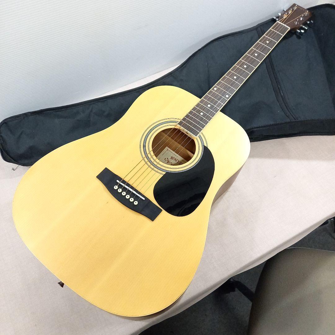 HONEY BEE アコースティックギター W-15M サテンナチュラル 楽天市場】アコースティックギター 16点 初心者セット HONEY BEE W-15