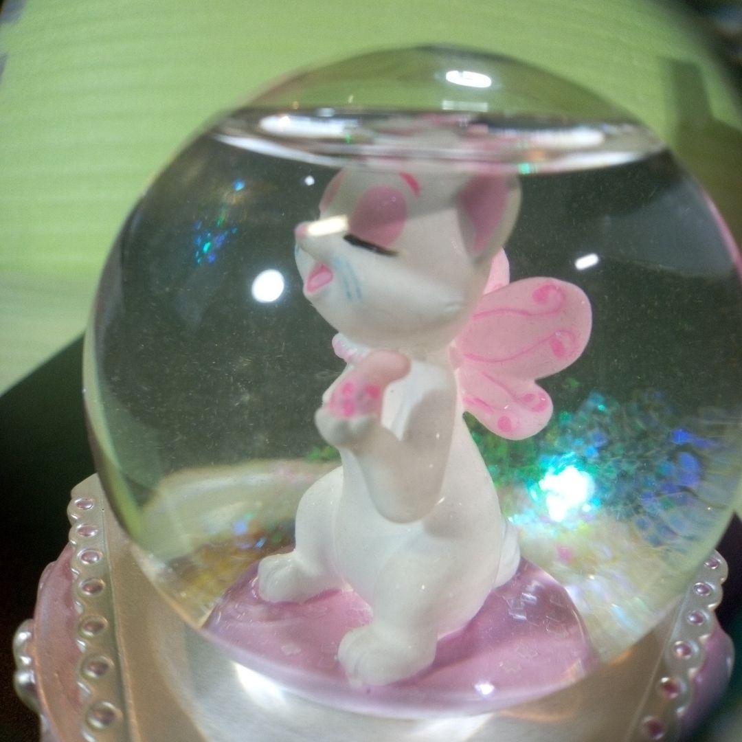 Hong Kong DISNEYLAND スノードーム マリーちゃん？ レア希少
