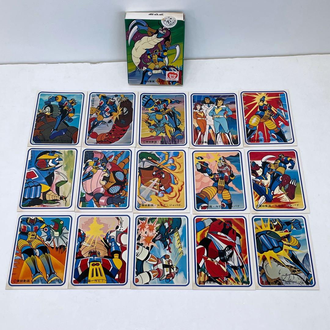 マグネロボ ガ・キーン ミニカード 全60枚 4箱 東映動画 昭和レトロ