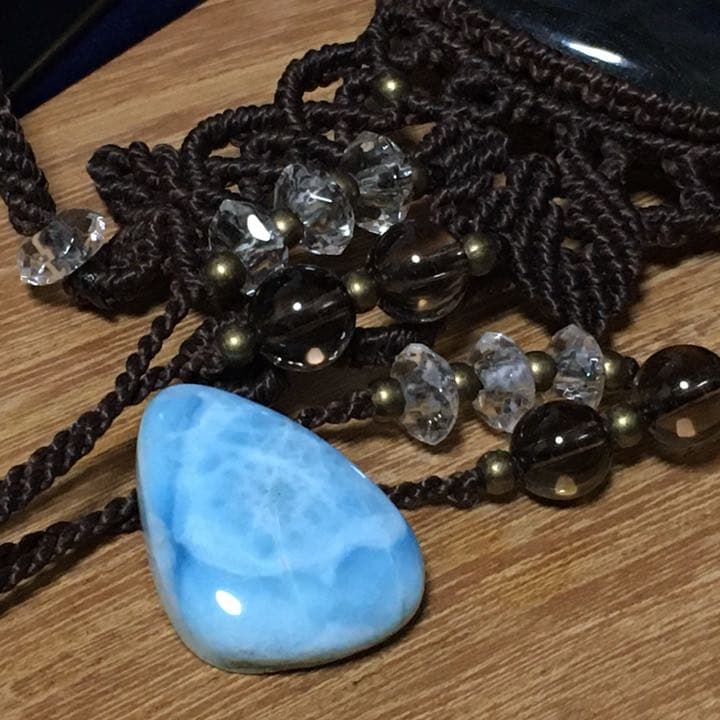 天然石 ドミニカ産　高品質ラリマー　27.0cts.