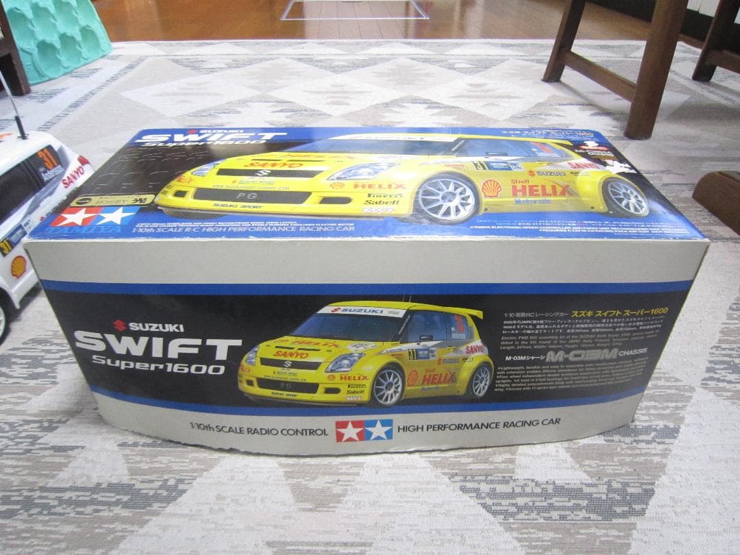 完動作品 1/10 タミヤ M-03M シャーシ 2.4Ghz スイフトJWRC