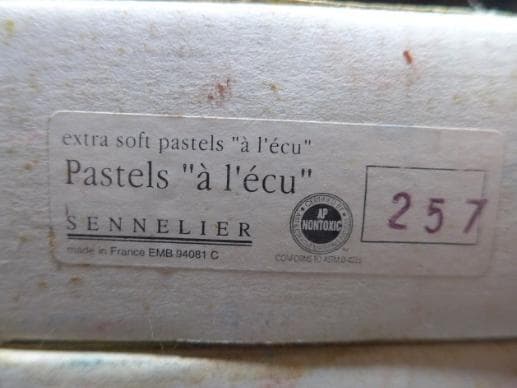 希少！ジャンボサイズ/長さ10cm セヌリエ ソフトパステル38色/総額35万