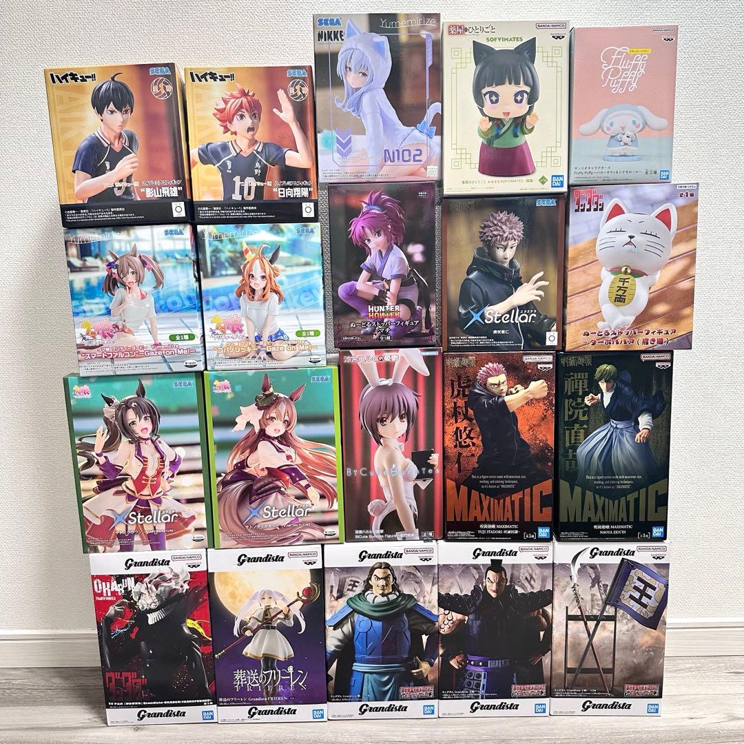 最新プライズフィギュア 20個セット セット販売 美少女 ジャンプ系②