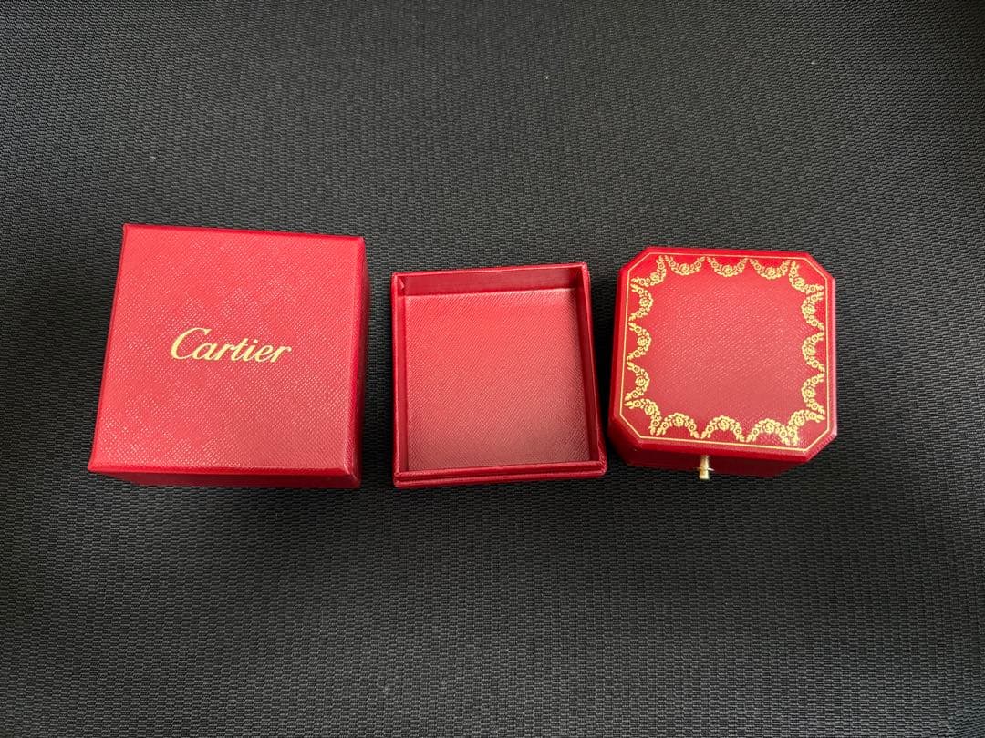 Cartier カルティエ ジュエリーボックス・リング・指輪用 - メルカリ