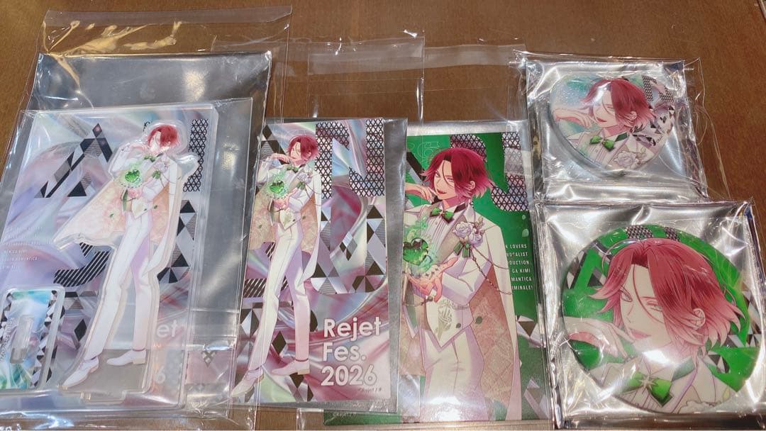 匿名配送】リジェフェス 2026 逆巻ライト アクスタ 他 セット - メルカリ