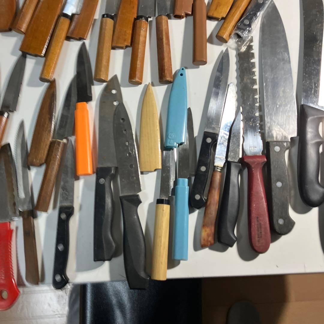 ジャンク包丁63本セットまとめ - メルカリ