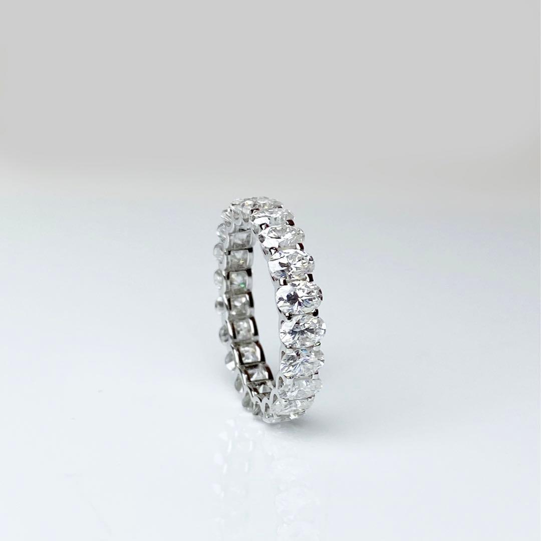 モアサナイト ルース オーバルカット D-E／VVS - メルカリ