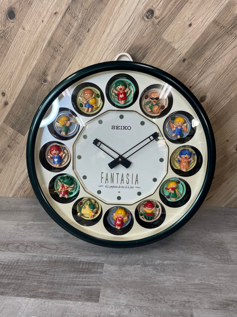 SEIKO ファンタジア RE540M からくり時計 大型掛け時計 - メルカリ