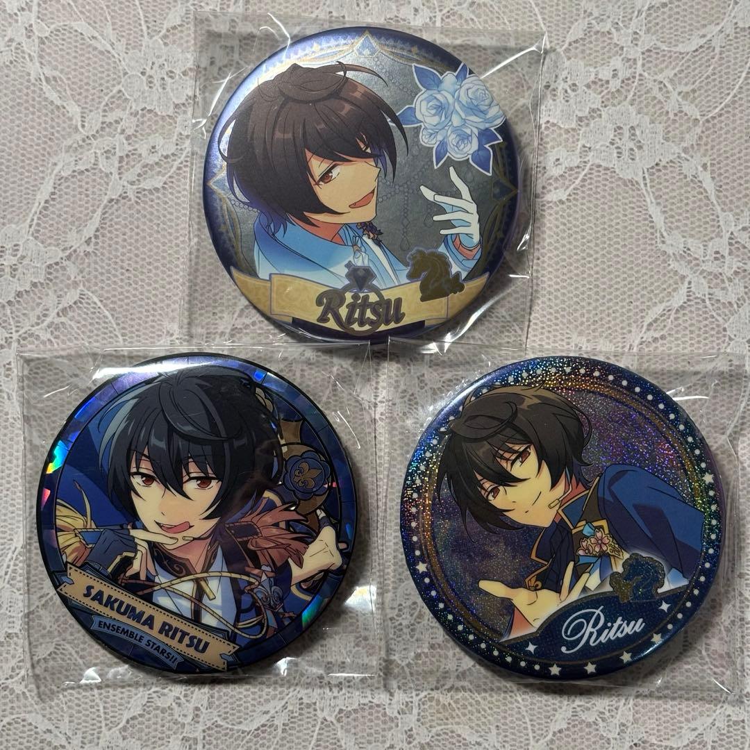 あんスタ 朔間凛月 中国 誓約缶バッジ カーテンコール缶バッジ 花窓缶