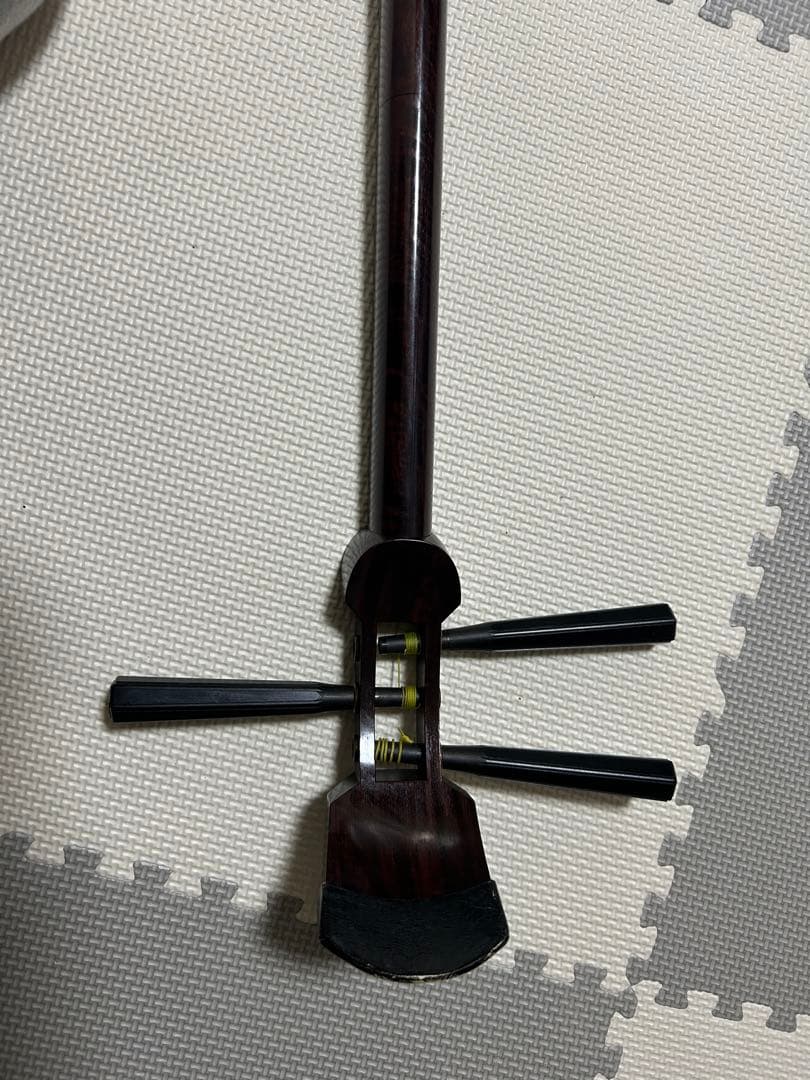 子持ち綾杉胴 三味線 犬皮 - メルカリ