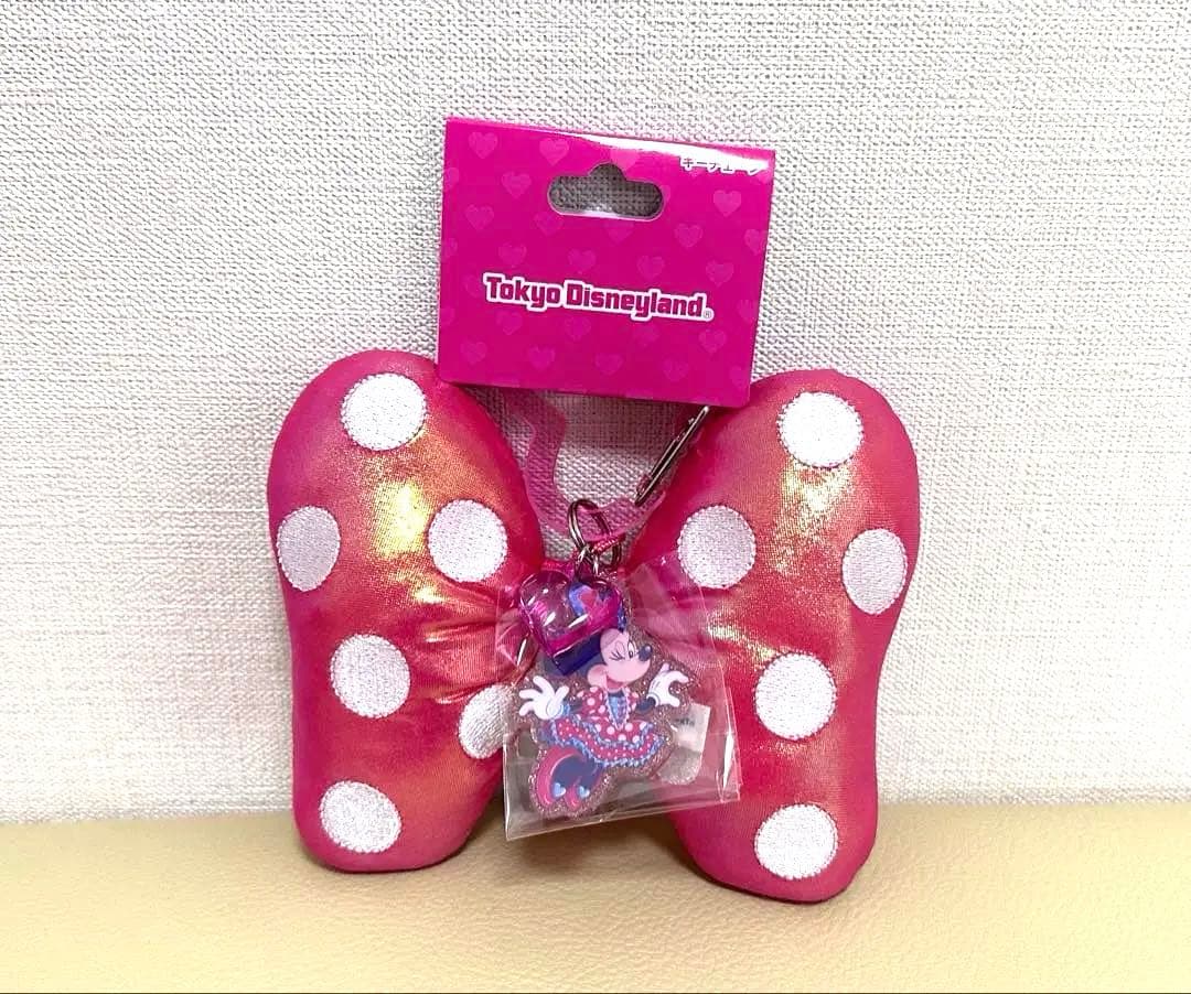 ①ディズニー パルパルーザ ミニーのファンダーランド キーチェーン