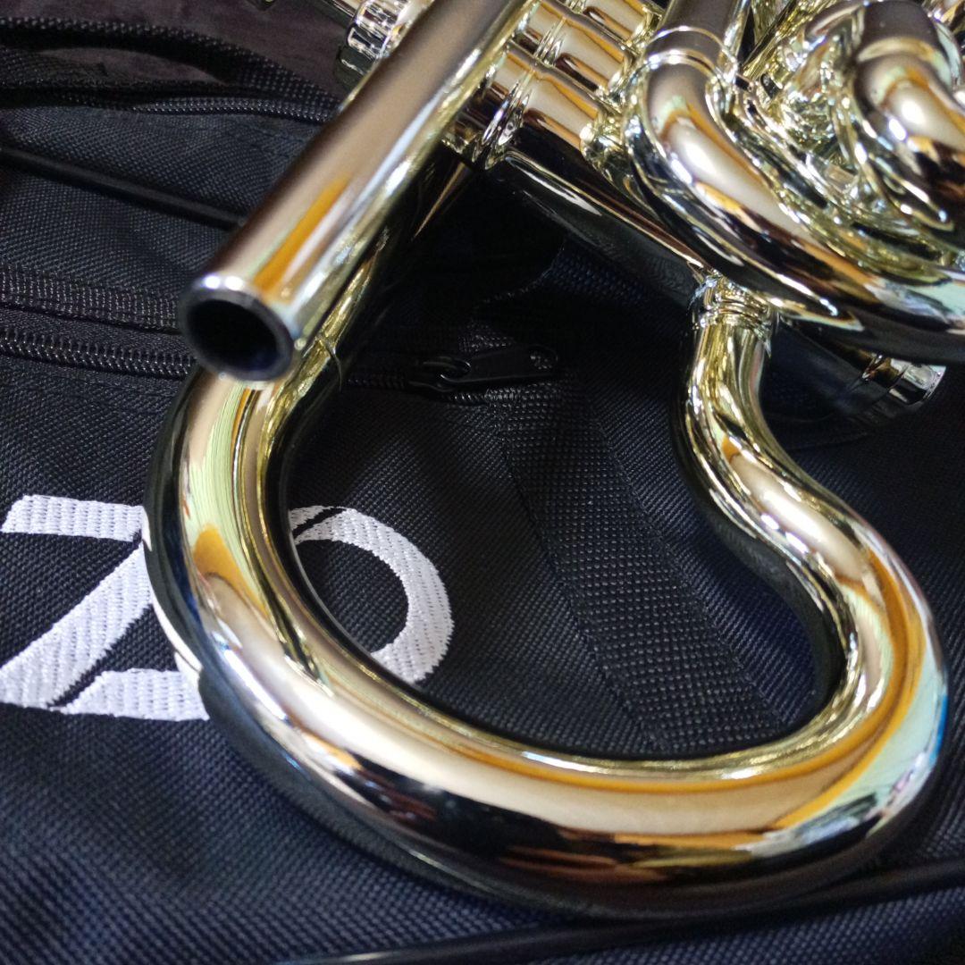 ZO プラスチックコルネット シャンパンゴールド プラクティスミュート