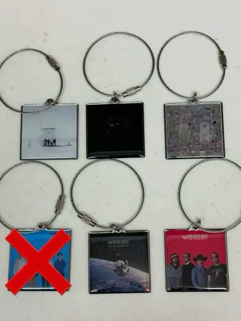 weezer ウィーザー メタルチャームコレクション - メルカリ