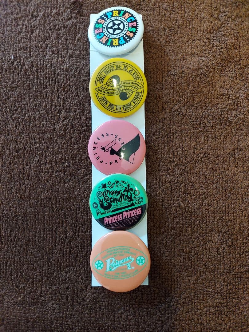 プリンセス・プリンセス ピンバッジ 5個セット - メルカリ