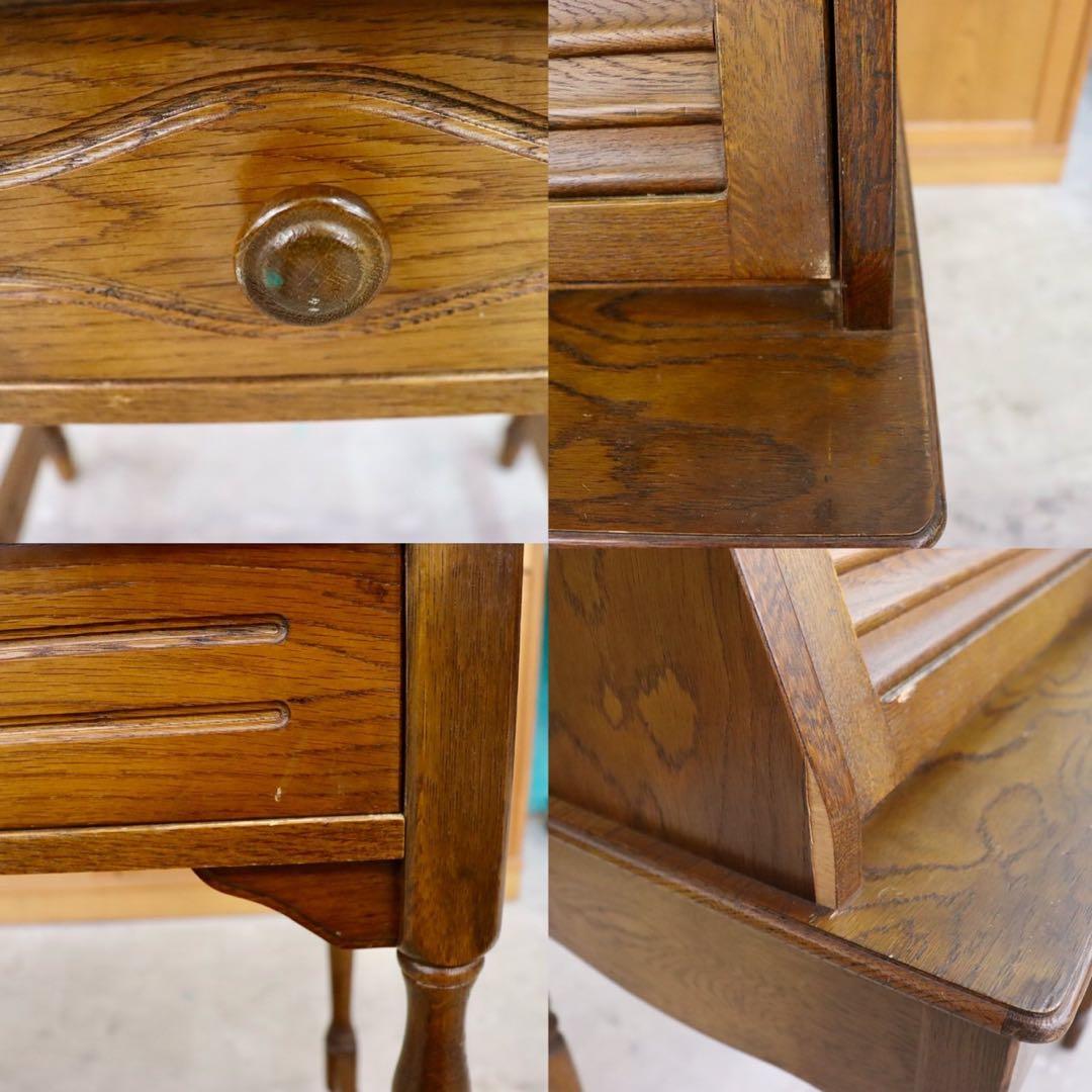 GMIS131○昭和レトロ アンティーク ライティングビューロー