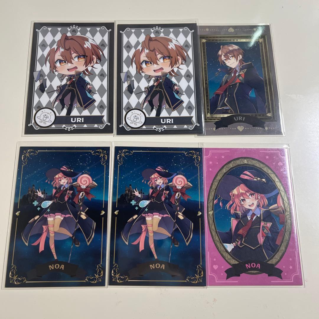 カラフルピーチ トレカ うりのあ からぴち 魔法学園 6枚セット - メルカリ