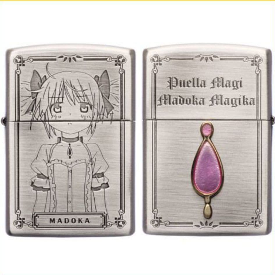 魔法少女まどか☆マギカ ジッポーライター 鹿目まどか メタルver. まど
