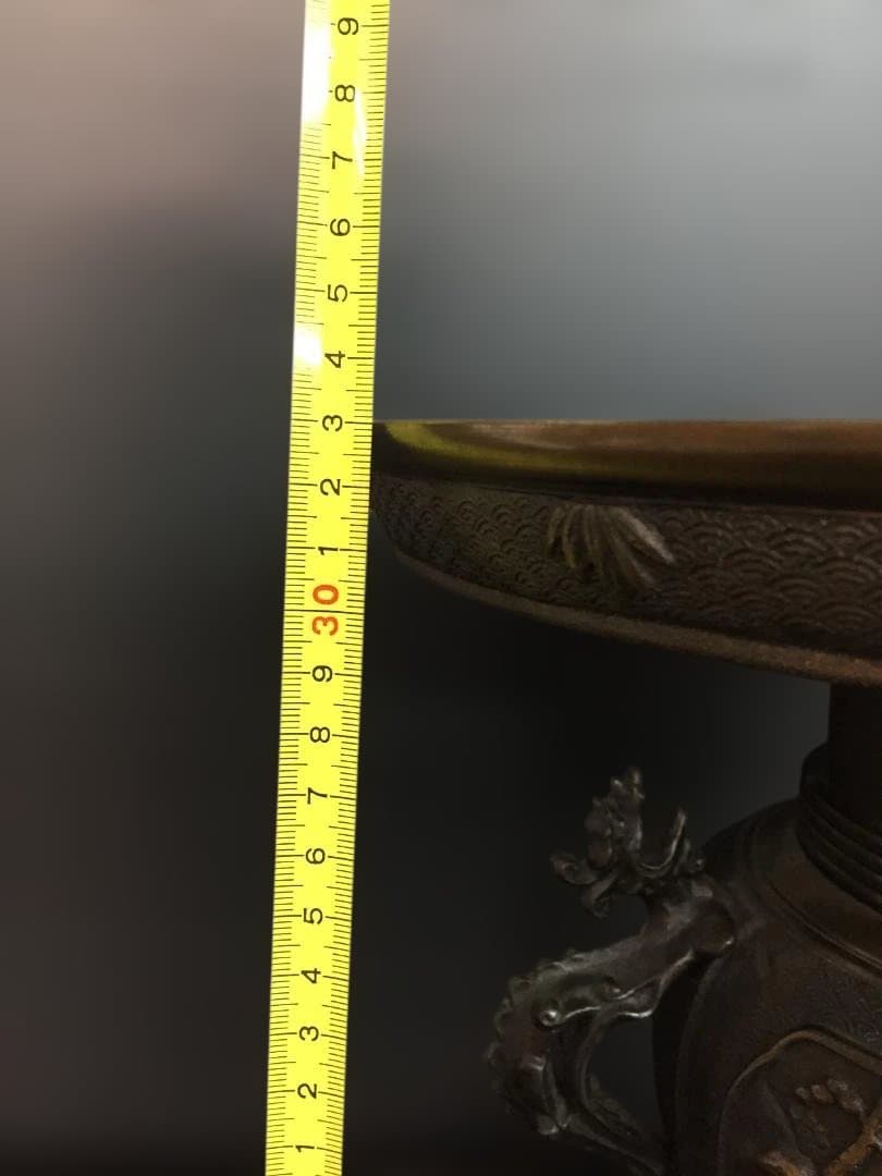 高岡銅器 薄端(米田章 陵山作) 日本製