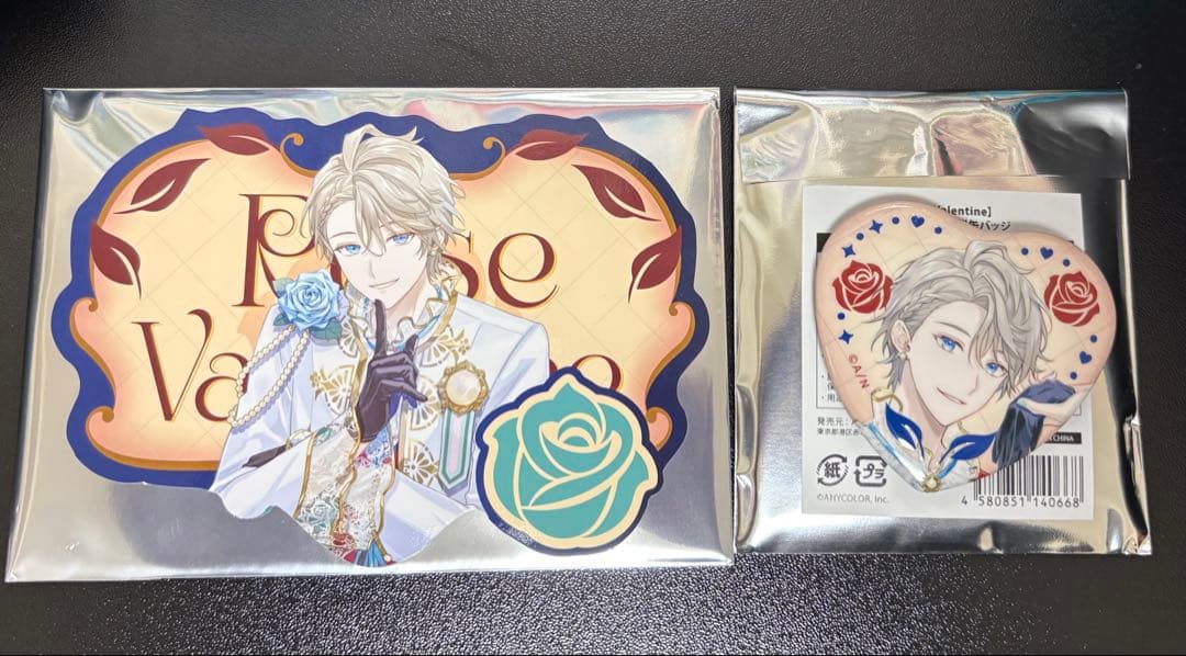 にじさんじ RoseValentine バレンタイン 缶バッジ 特典 甲斐田晴