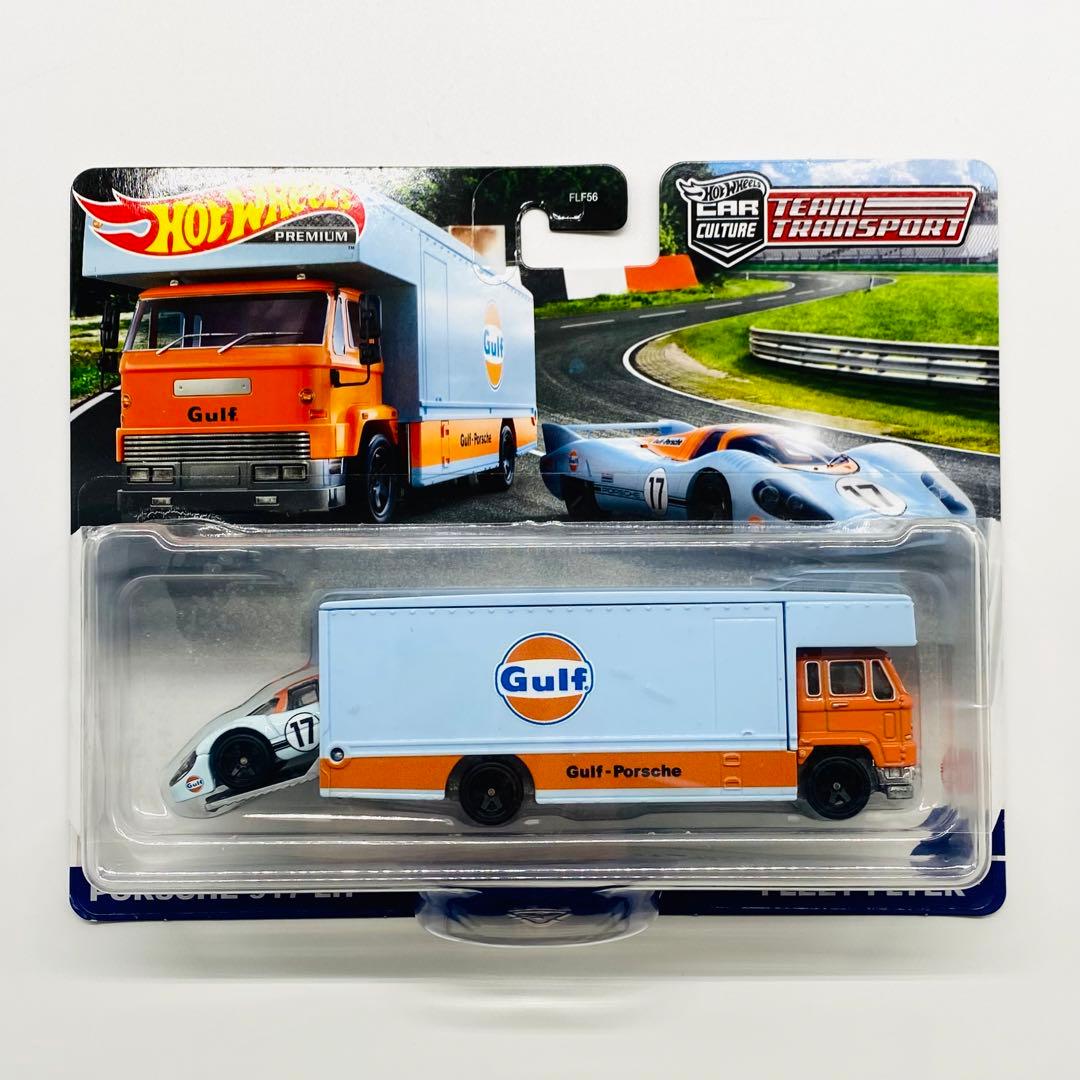 新品未開封】 ホットウィール プレミアム トランスポート ポルシェ