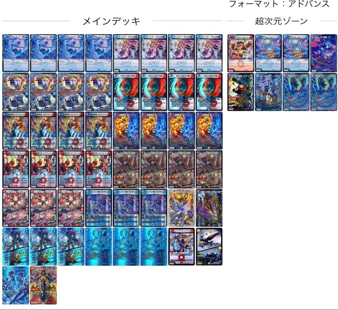 赤青マジック デッキ ディメイジン 改造パーツ付き - メルカリ