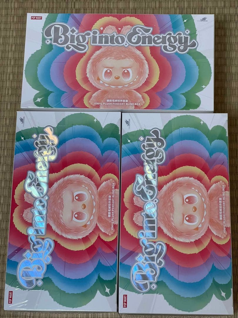 Big into Energy! ぬいぐるみ3個セット 3月初旬ごろ発送】POP MART THE MONSTERS Big into Energy ぬいぐるみ