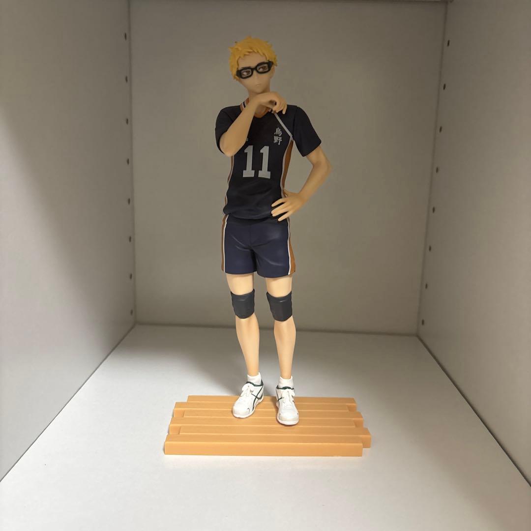 月島蛍　烏野　フィギュア 11番 ハイキュー!!」月島蛍“待ってたよ”― メガネをクイッ♪がかっこいい