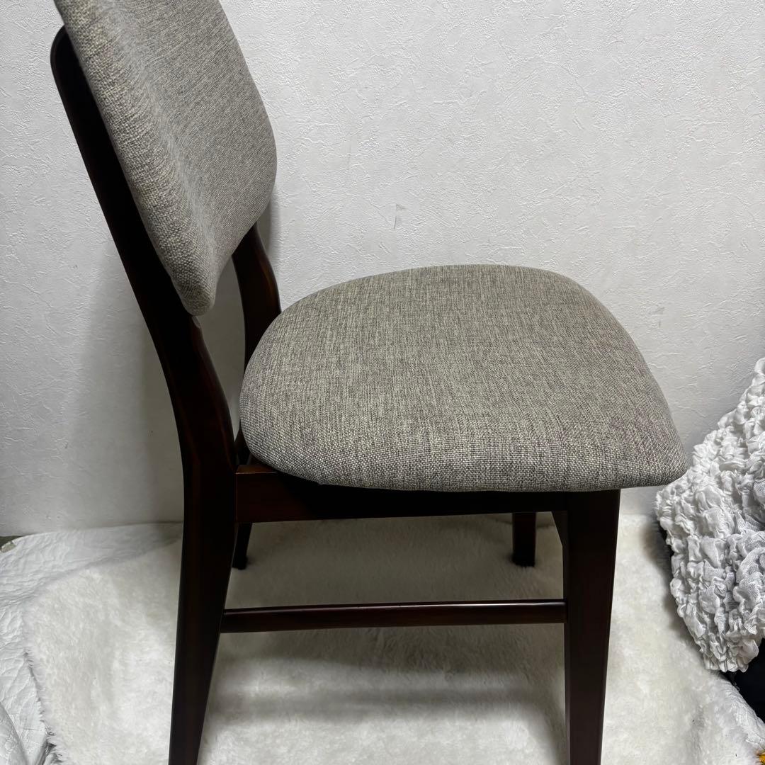 希少】大川家具 ダイニングチェア 天然木 ウレタン