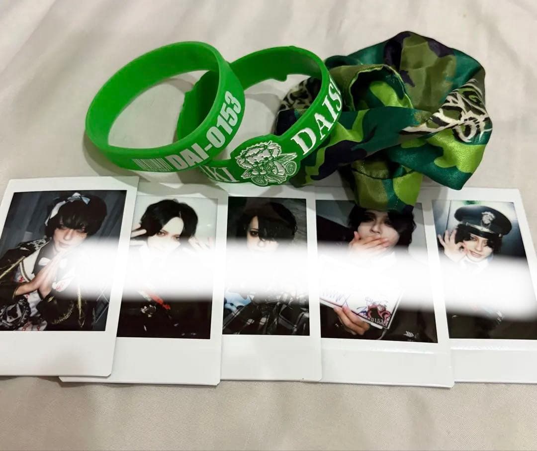 0.1gの誤算 眞崎大輔 シュシュ ラバーバンド チェキ - メルカリ