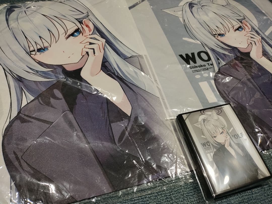 ブルアカ シロコテラー スリーブ プレマ プレイマット 白詰草 - メルカリ