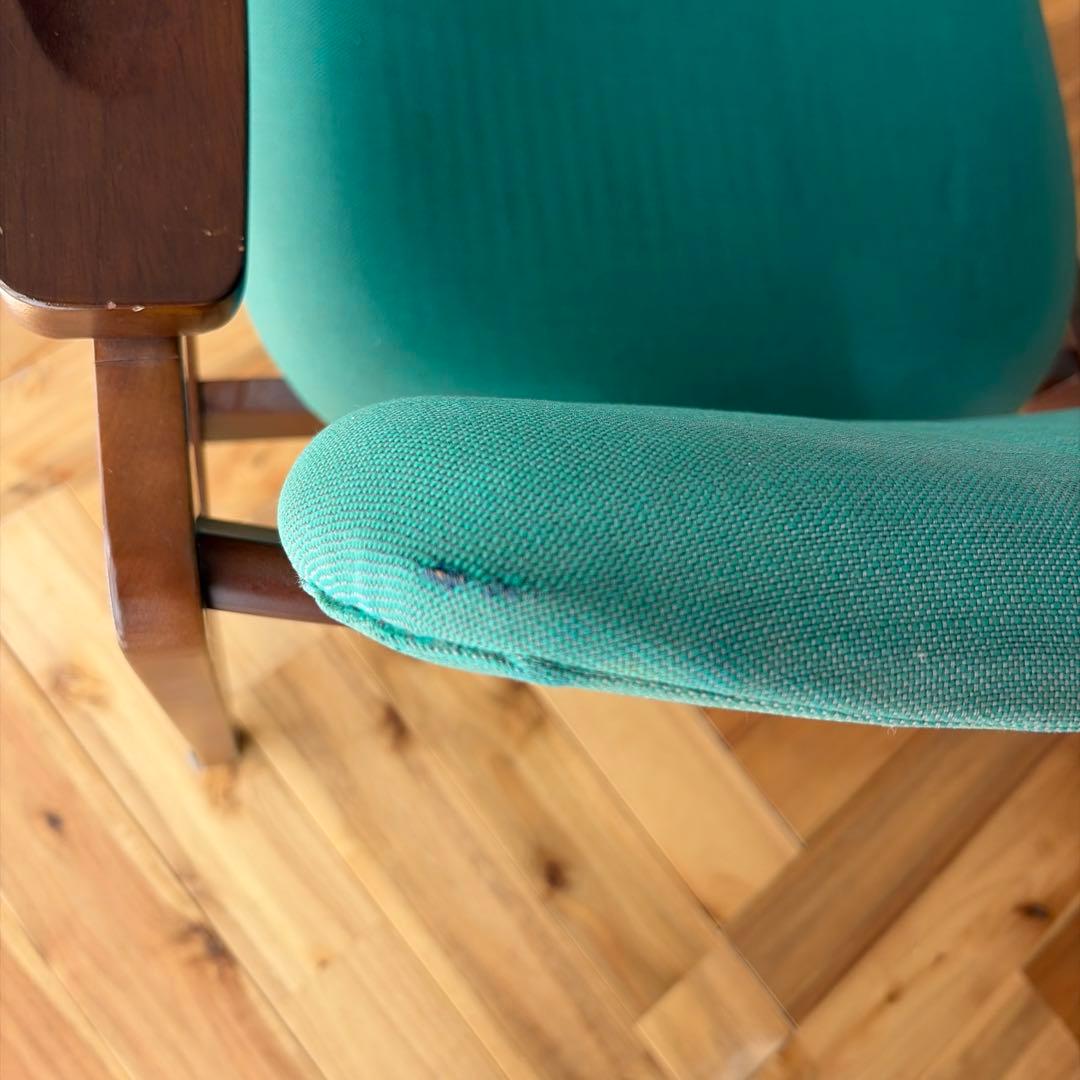 70s オールドカリモク ロビーアームチェア ミッドセンチュリー モダン