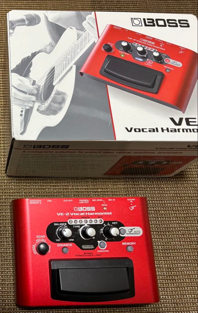 ミチマル　BOSS VE-2 VocalHarmonist Amazon.com: Boss VE-2 Vocal Harmonist Effects Processor : Musical