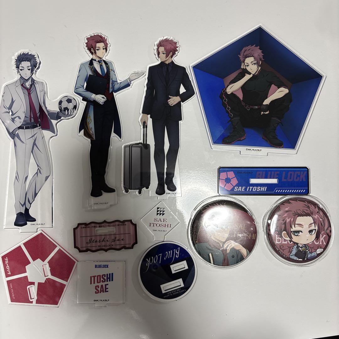 ブルーロック 糸師冴 アクスタ 缶バッジ まとめ売り 6点 - メルカリ