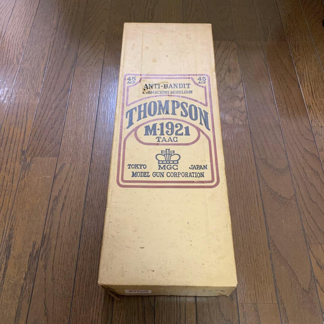 MGCトンプソンM1921 MGC] トンプソン M1921 ミリタリータイプ SMG 金属モデルガン 後期型