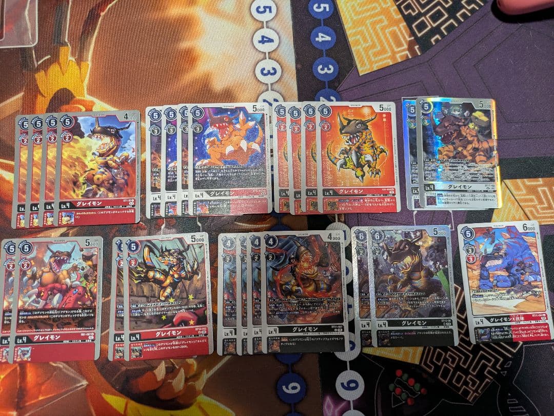 デジモンカードゲーム ウォーグレイモン デッキまとめ売り 八神太一