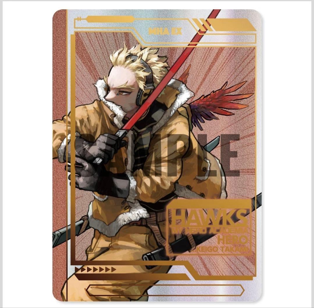 ヒロアカ原画展 グッズ付き特典 コレクションカード ホークス - メルカリ