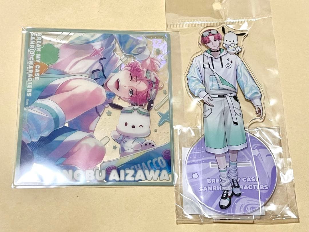 ブレイクマイケース ブレマイ サンリオ 色紙 アクリルスタンド 相沢篠